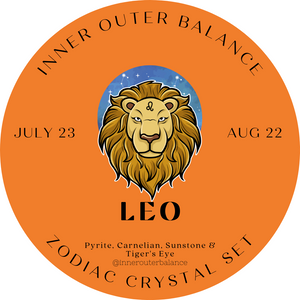 Leo Zodiac Crystal Set
