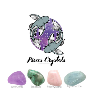 Pisces Zodiac Crystal Set