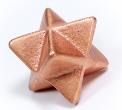 Solid Copper Merkaba