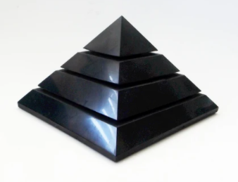 Shungite Step Pyramid