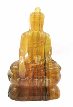 Yellow Fluorite Buddha Statue