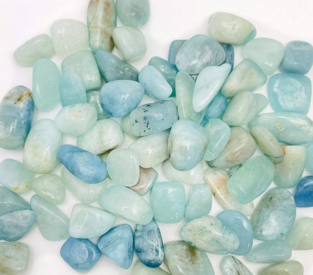 Aquamarine Tumbled Crystal