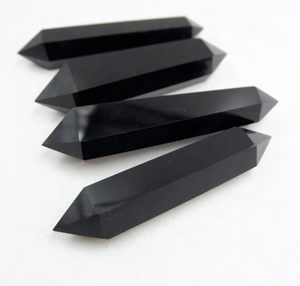 Obsidian Double Terminated Point