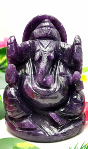 Lepidolite Ganesh