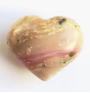 Peru Pink Opal Heart