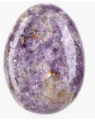 Lepidolite Worry Stone