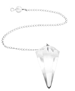 Clear Quartz Crystal Pendulum
