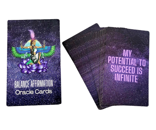 Balance Affirmation Oracle Card Deck