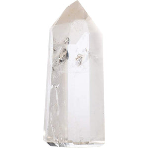 Clear Quartz Crystal Standing Point Tower