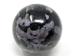 Indigo Gabbro Crystal Sphere