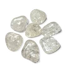 Crackled Clear Quartz Tumbled Crystal