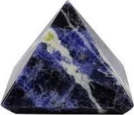 Sodalite Pyramid