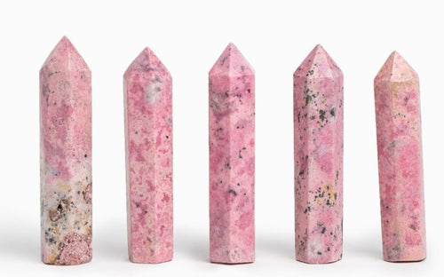 Rhodonite Obelisk Tower Point